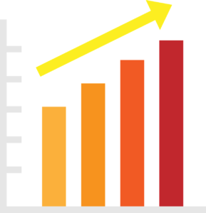 Free graph bar chart vector